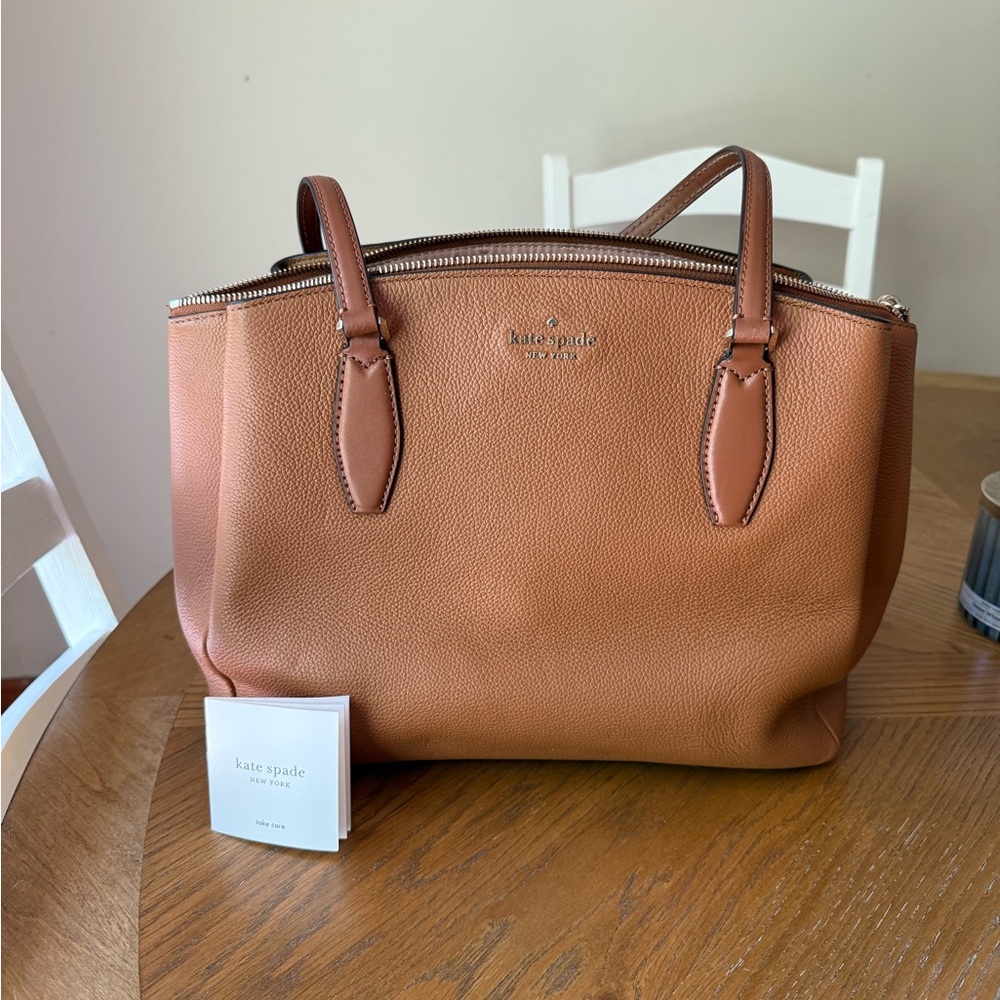 Kate Spade Tan Leather Tote